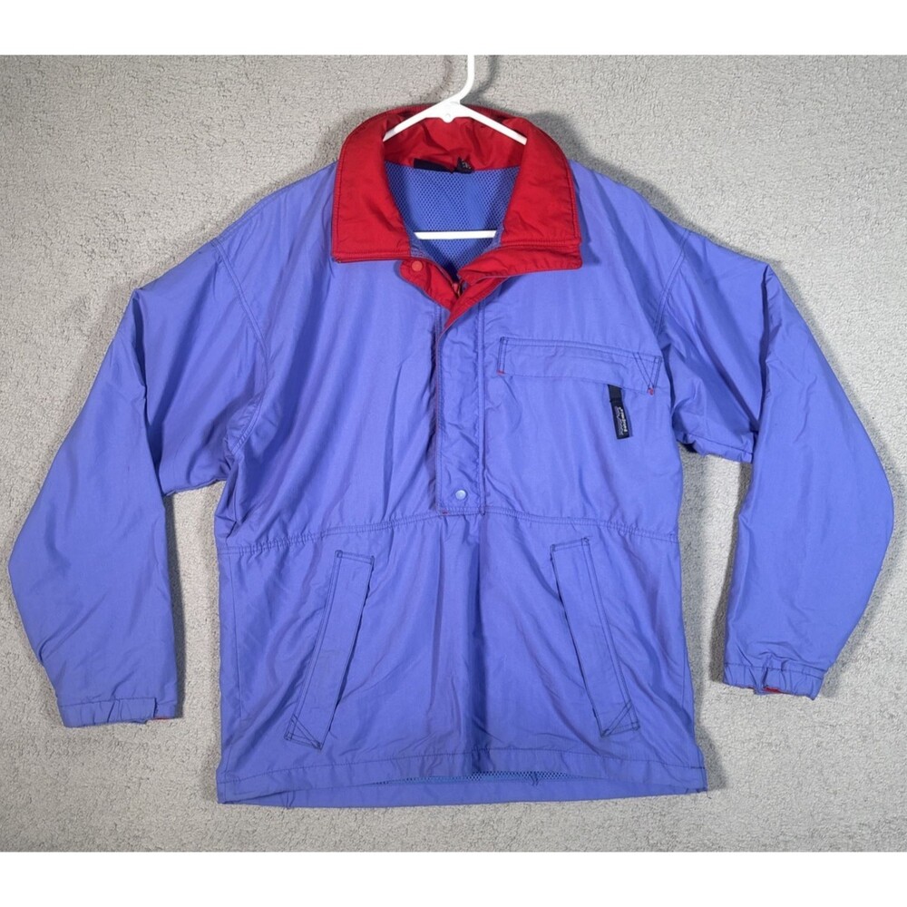 Vintage 90s Patagonia Women XS Anorak Pull Over Electric Blue Retro Gorpcore 90s